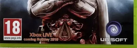 Assassin's Creed: Brotherhood, the PEGI square on its front