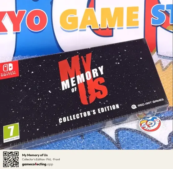 My Memory of Us Nintendo Switch, PAL box front