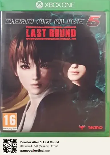 Dead or Alive 5: Last Round Xbox One, France box front