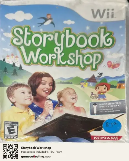 Storybook Workshop Nintendo Wii, NTSC box front