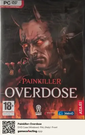 Painkiller: Overdose Computer, Italy box front