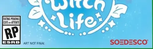 Garden Witch Life, the ESRB box on its front