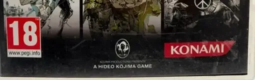 Metal Gear Solid HD Collection, the USK square on its front