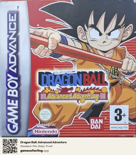 Dragon Ball: Advanced Adventure Game Boy Advance, Italy box front