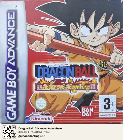 Dragon Ball: Advanced Adventure Game Boy Advance, Italy box front