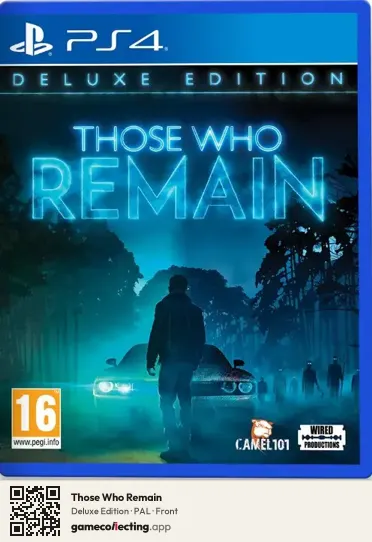 Those Who Remain PlayStation 4, PAL box front