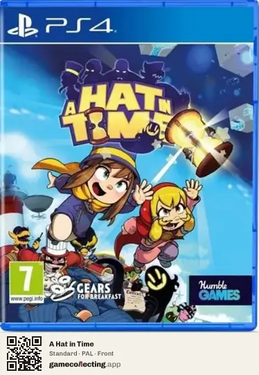 A Hat in Time PlayStation 4, PAL box front