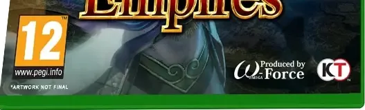 Dynasty Warriors 9 Empires, the PEGI square on its front