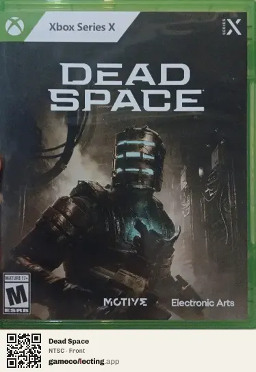 Dead Space Xbox Series X, NTSC box front