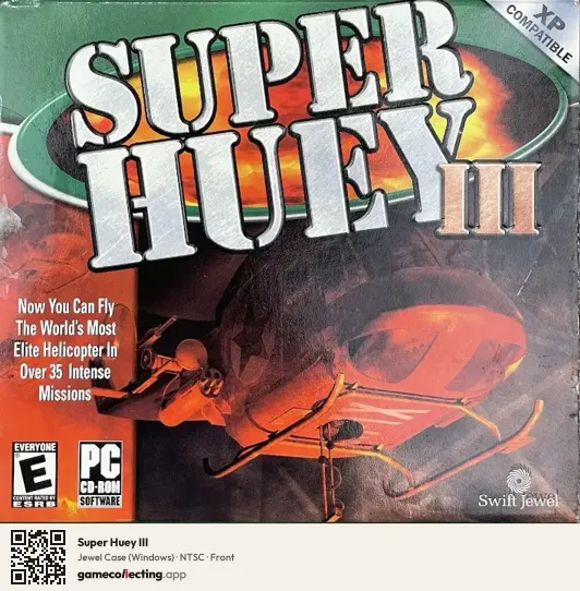 Super Huey III Computer, NTSC box front