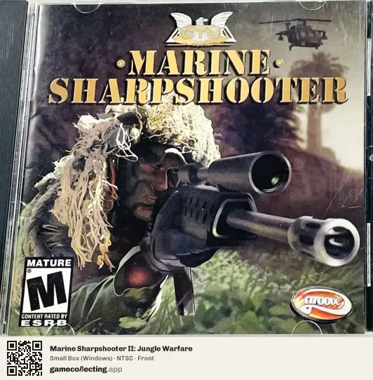 Marine Sharpshooter II: Jungle Warfare Computer, NTSC box front