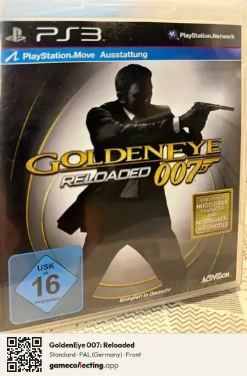 GoldenEye 007: Reloaded PlayStation 3, Germany box front