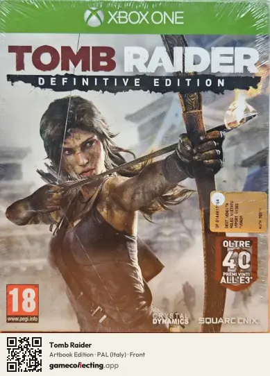 Tomb Raider Xbox One, Italy box front