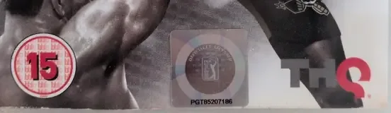 UFC Undisputed 3, the BBFC circle on its front