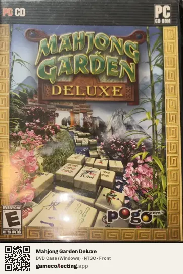 Mahjong Garden Deluxe Computer, NTSC box front