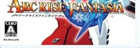 Arc Rise Fantasia, the CERO letter on its front
