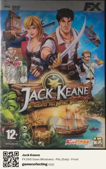 Jack Keane Computer, Italy box front