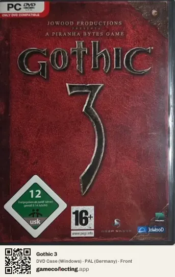 Gothic 3 Computer, Germany box front