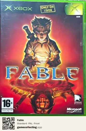 Fable Xbox, PAL box front