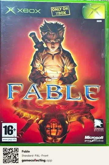 Fable Xbox, PAL box front
