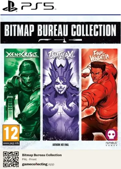 Bitmap Bureau Collection PlayStation 5, PAL box front