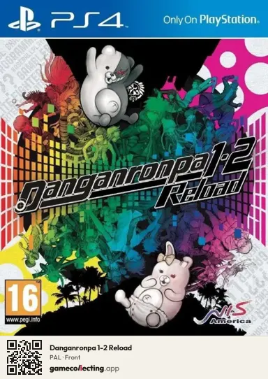 Danganronpa 1-2 Reload PlayStation 4, PAL box front