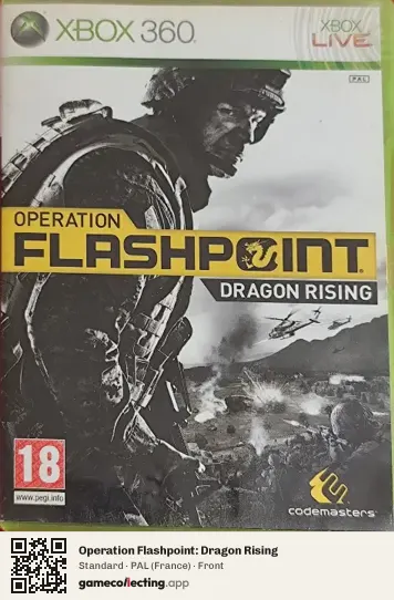 Operation Flashpoint: Dragon Rising Xbox 360, France box front