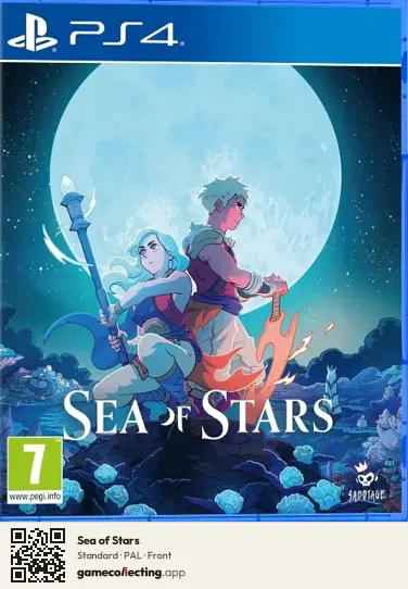 Sea of Stars PlayStation 4, PAL box front