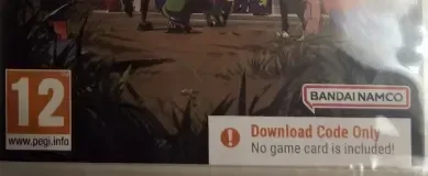 Digimon Survive, the PEGI square on its front