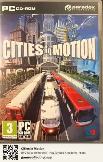 Cities in Motion Computer, United Kingdom box front