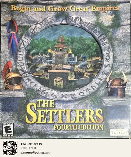 The Settlers IV Computer, NTSC box front