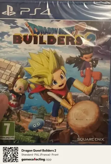 Dragon Quest Builders 2 PlayStation 4, France box front