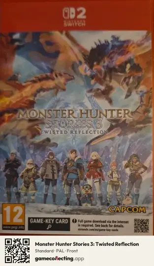 Monster Hunter Stories 3: Twisted Reflection Nintendo Switch 2, PAL box front