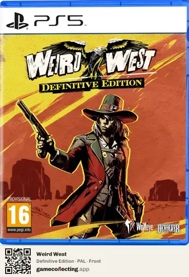 Weird West PlayStation 5, PAL box front