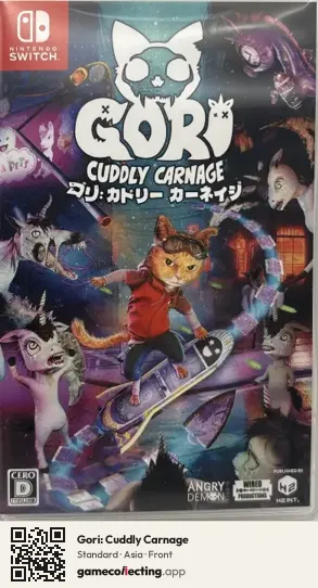 Gori: Cuddly Carnage Nintendo Switch, Asia box front