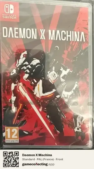 Daemon X Machina Nintendo Switch, France box front