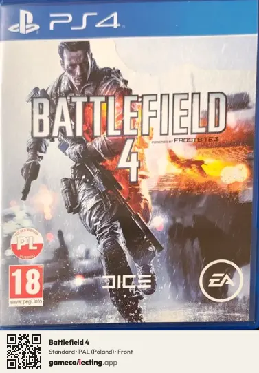 Battlefield 4 PlayStation 4, Poland box front