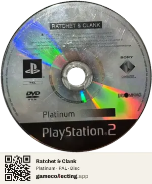 Ratchet & Clank PlayStation 2, PAL disc
