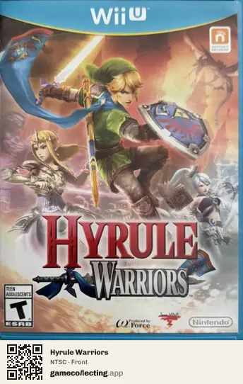 Hyrule Warriors Nintendo Wii U, NTSC box front