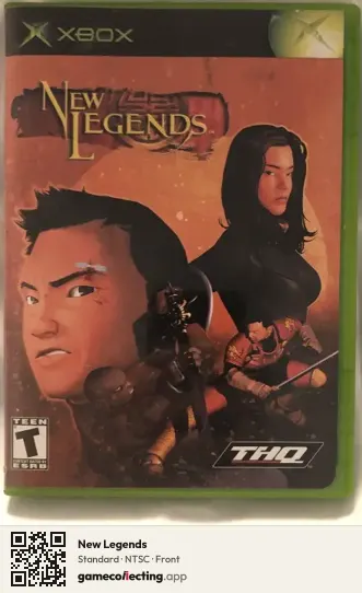 New Legends Xbox, NTSC box front