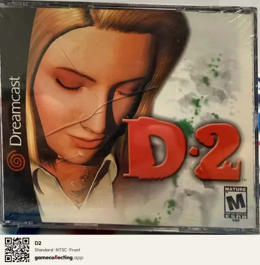 D2 Sega Dreamcast, NTSC box front