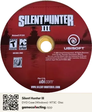 Silent Hunter III Computer, NTSC disc