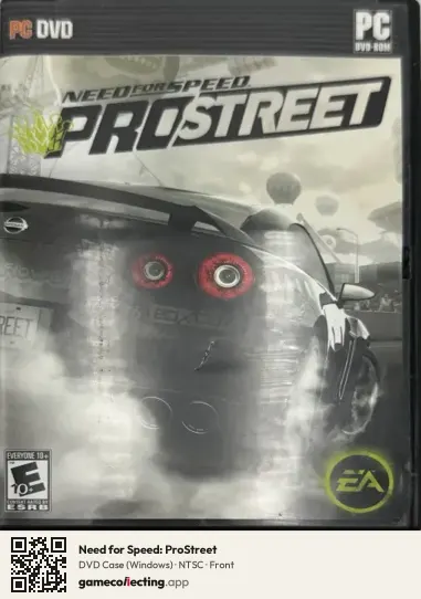 Need for Speed: ProStreet Computer, NTSC box front