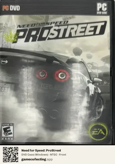 Need for Speed: ProStreet Computer, NTSC box front