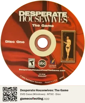 Desperate Housewives: The Game Computer, NTSC disc