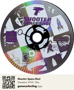 Shooter Space Shot PlayStation, NTSC disc