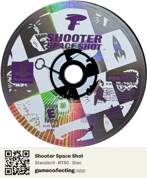 Shooter Space Shot PlayStation, NTSC disc