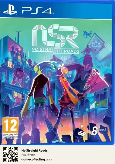 No Straight Roads PlayStation 4, PAL box front
