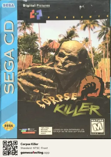 Corpse Killer Sega Mega-CD / Sega CD, NTSC box front