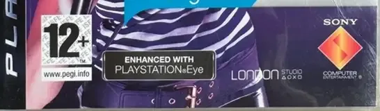 SingStar Vol. 2, the PEGI square on its front